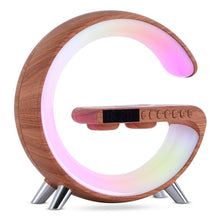 Réveil LED RGB 3-en-1 avec Chargeur Sans Fil + Enceinte Bluetooth