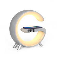 Réveil LED RGB 3-en-1 avec Chargeur Sans Fil + Enceinte Bluetooth